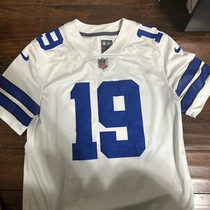 NFL White and Gray Dri-FIT Jersey